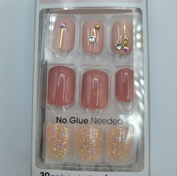 New Impress Earth Tones Crossing Lines  press on manicure  set - Picture 2 of 7